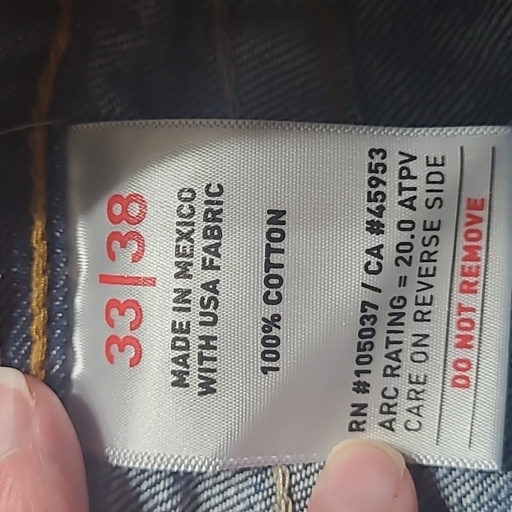Men’s Ariat FR Slim Straight Jeans - 33x38